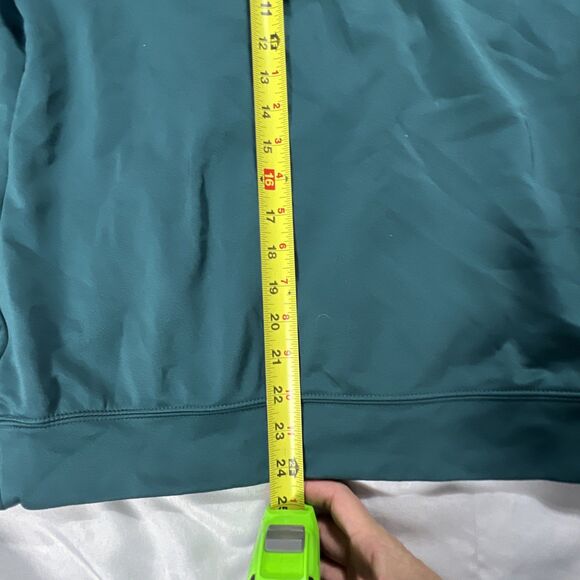 Philadelphia Eagles Football Men's Med Green NFL Team Apparel Hoodie Sweatshirt - Picture 5 of 10